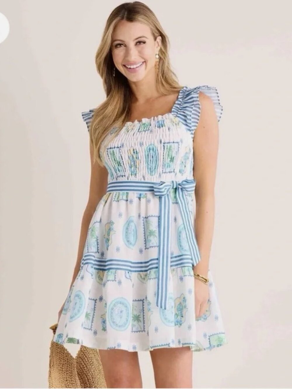 NWT Avara Blair Summer Dress size Small - Picture 3 of 4
